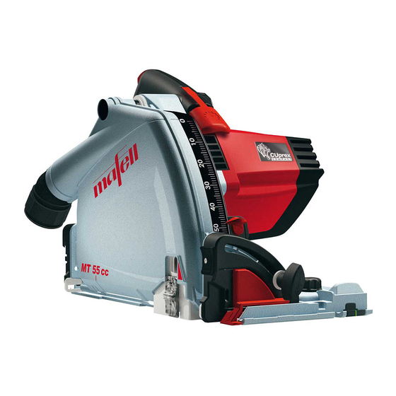 Mafell MT 55 cc Operating Instructions Manual