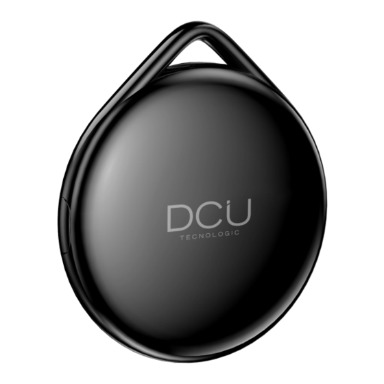 DCU Tecnologic 34154010 Anti-loss tracker Manuals