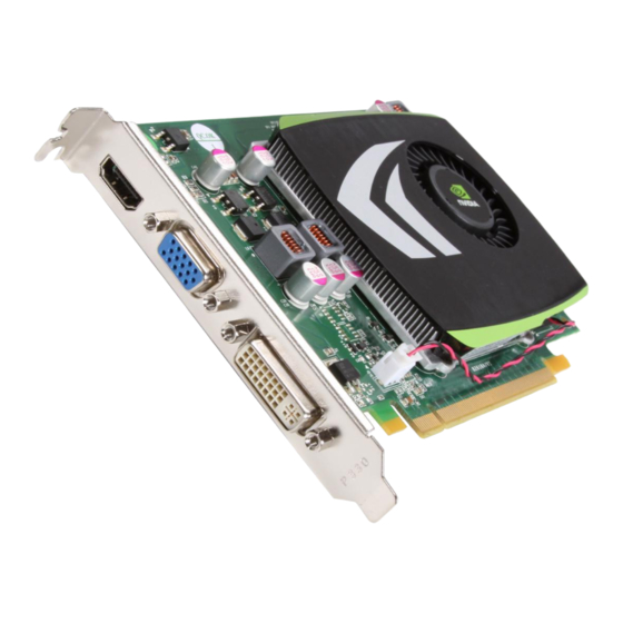 Nvidia GeForce GT210 User Manual