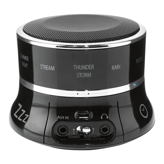 Brookstone Tranquil Moments Bedside Manual
