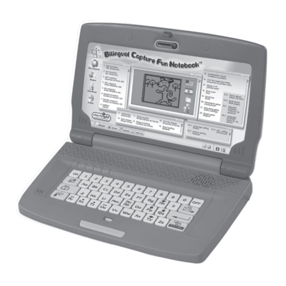 Startright Bilingual capture fun notebook Manual