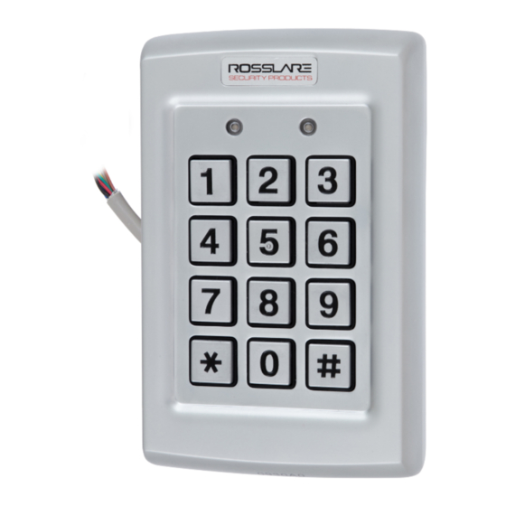 Rosslare AYC-Q54B Installation And Programming Manual