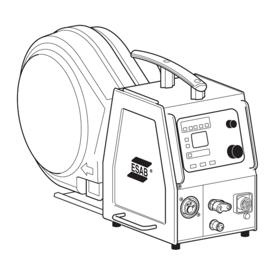 ESAB Aristo Origo Feed 4804 Instruction Manual