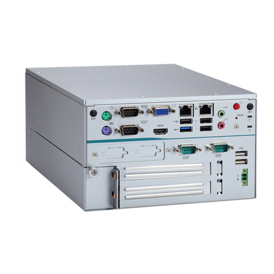 AXIOMTEK eBOX638-842-FL-2 PCI User Manual