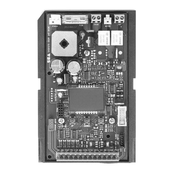 SEA USER 1 Manual