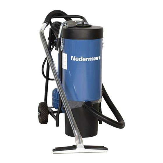 Nederman 30S Series Portable Vacuum Manuals