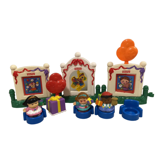 Fisher-Price Little People Musical Birthday Party G8681 Instructions