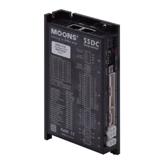 Moons' SSDC-R Series Hardware Manual