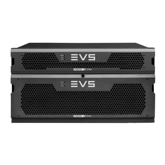 EVS Synapse U4T100 Manuals