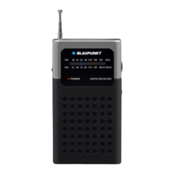 Blaupunkt PR4 Owner's Manual