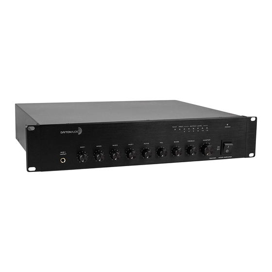 DaytonAudio DA240R User Manual