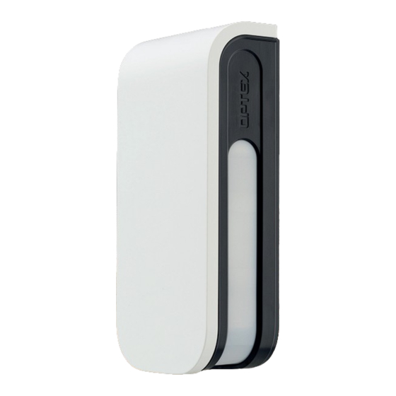 Optex BX SHIELD Quick Start Manual
