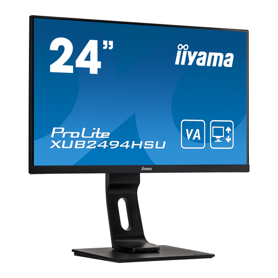 Iiyama ProLite XUB2294HSU User Manual