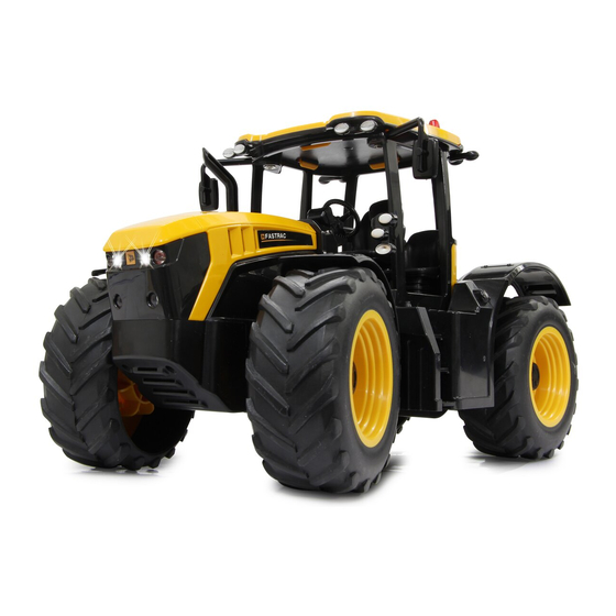 Jamara JCB Fastrac Traktor Instructions Manual