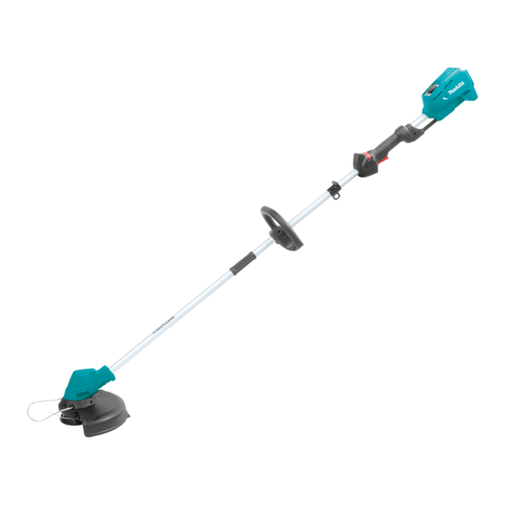 User Manuals: Makita XRU04 Cordless Trimmer