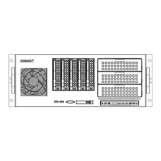 Supero SUPERSERVER 6047R-TXRF User Manual