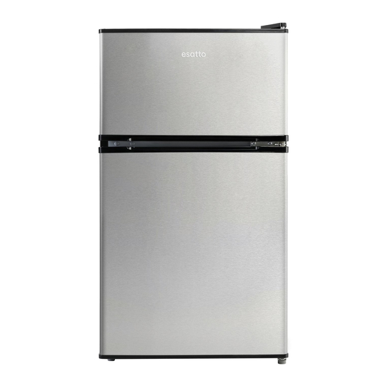 Esatto EBF91S Fridge Stainless Steel Manuals