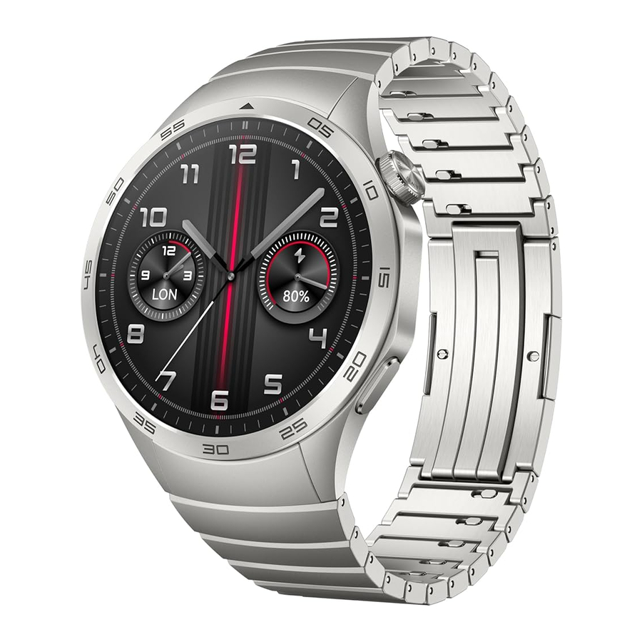 HUAWEI WATCH GT 4, PNX-B19 - Smart Watch 46 mm User Guide