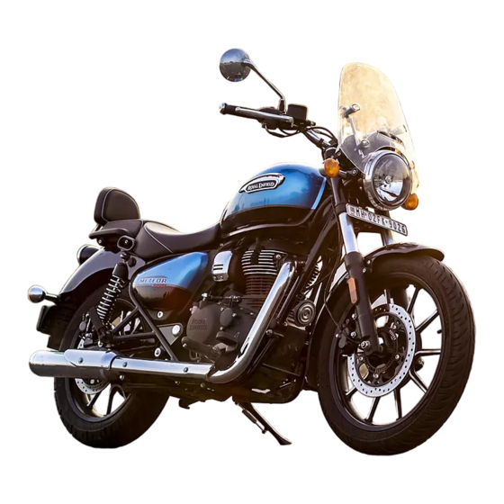 Royal Enfield Meteor 350 2023 Owner's Manual
