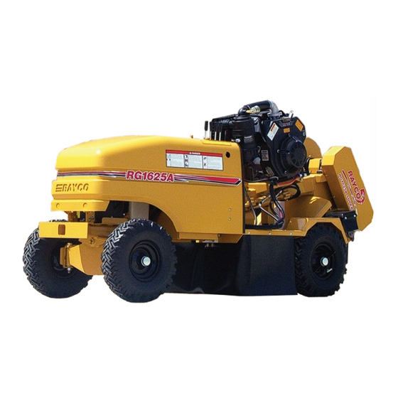 Rayco RG 1625A Super Jr Service Manual