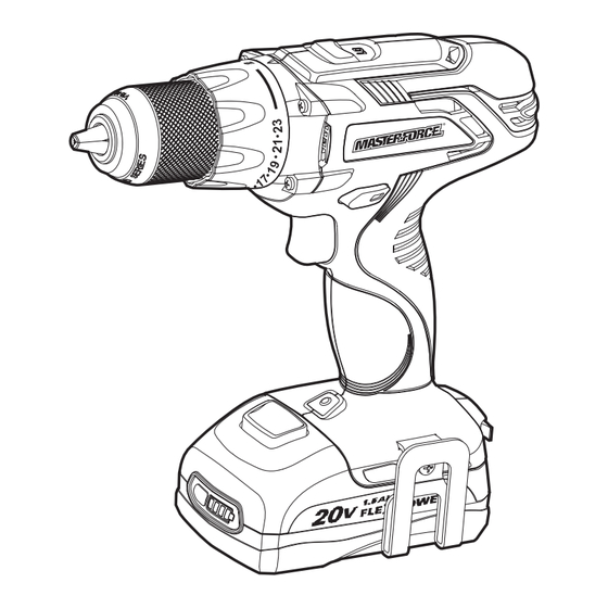 Master-force 241-0405 Operator's Manual