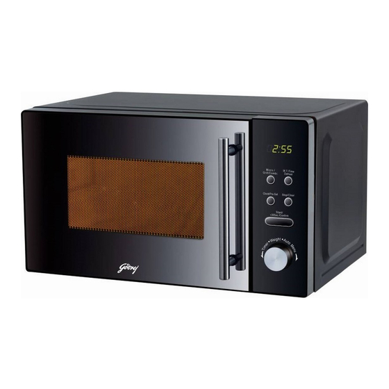 Godrej GMX 20GA8 MLM User Manual