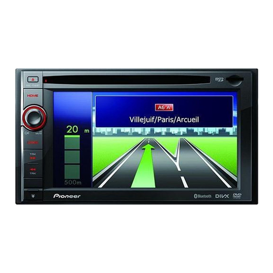 Pioneer AVIC-F940BT Quick Start Manual