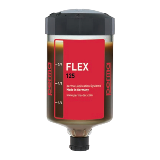 Perma FLEX 60 Operating Instructions Manual
