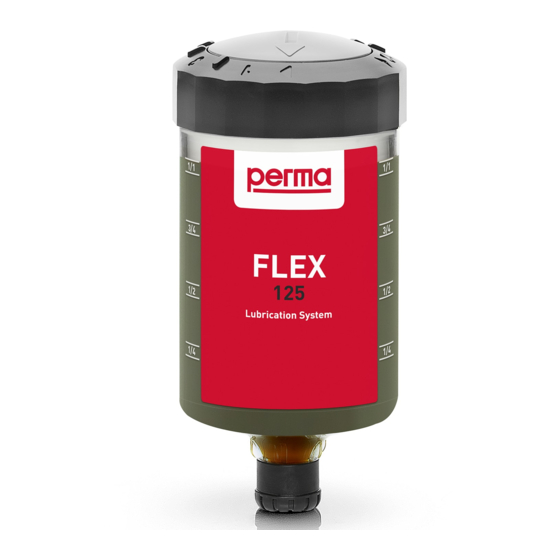 Perma FLEX 60 Operating Instructions Manual
