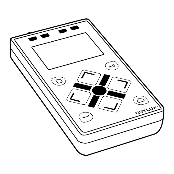 ESYLUX Mobil-PDi/MDi Series Manual