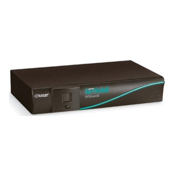 Black Box ServSwitch Wizard MP KV804A Manual