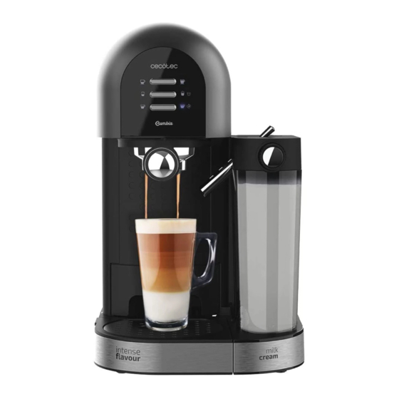 cecotec POWER INSTANT-CCINO 20 CHIC NERA Series Instruction Manual
