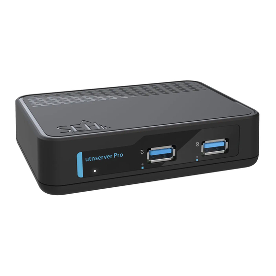 SEH myUTN utnserver Pro User Manual