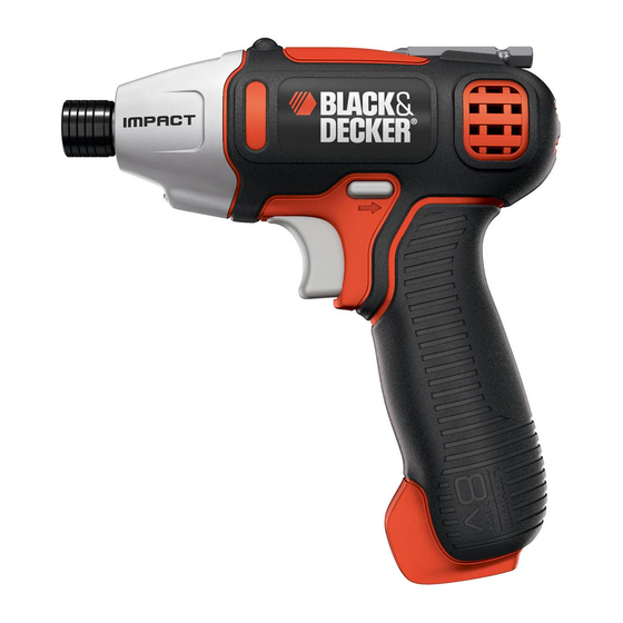 Black & Decker BDCS80I Instruction Manual