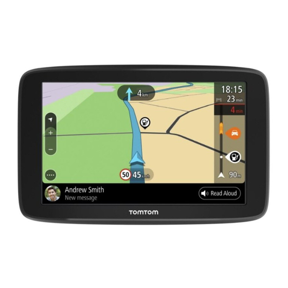 TomTom go Reference Manual