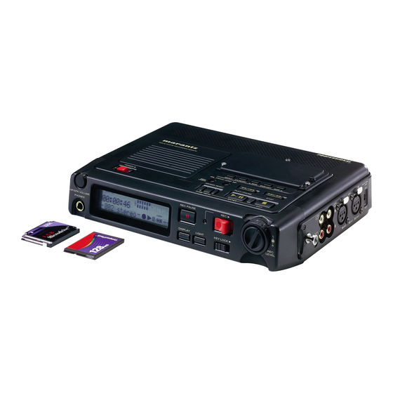 Marantz PMD670/W1B Service Manual