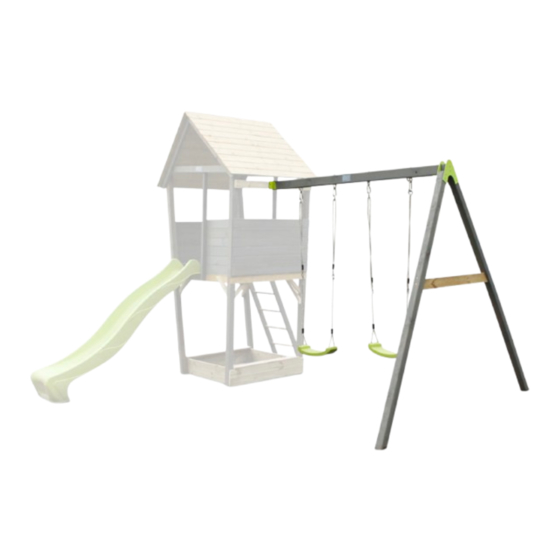 Exit Aksent Double Swing Arm Playground Manuals
