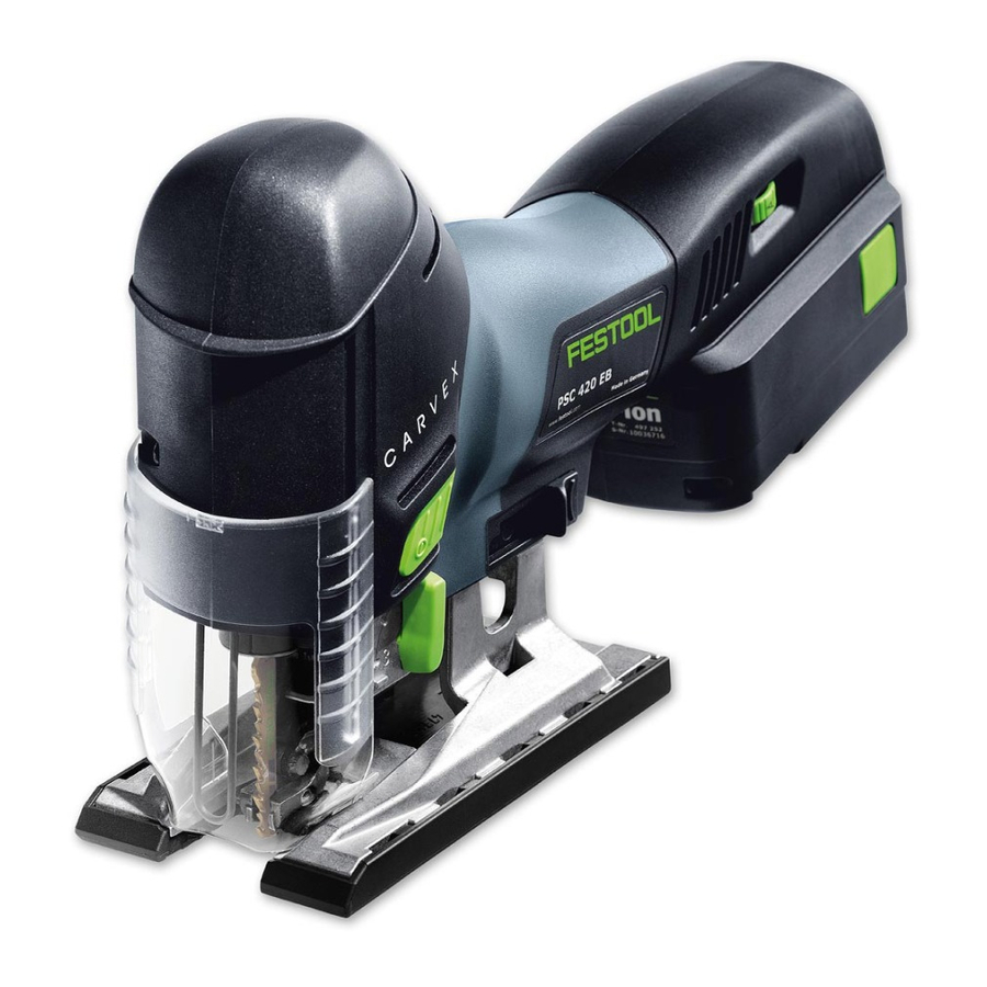 Festool Carvex PSC 400 EB Original Operating Manual