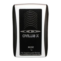 Digital Dowsing Ovilus X User Manual