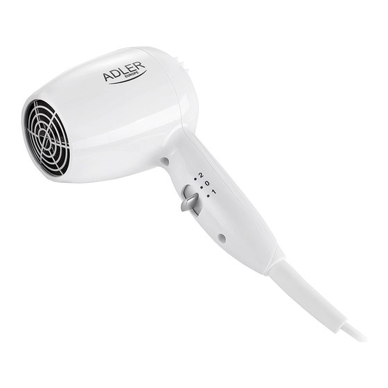 Adler Europe AD 2252 User Manual