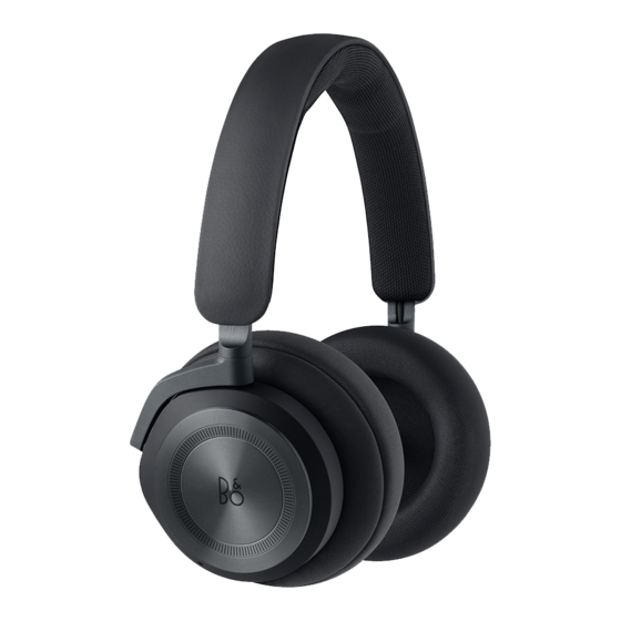 User Manuals: Bang & Olufsen Beoplay HX Headphones