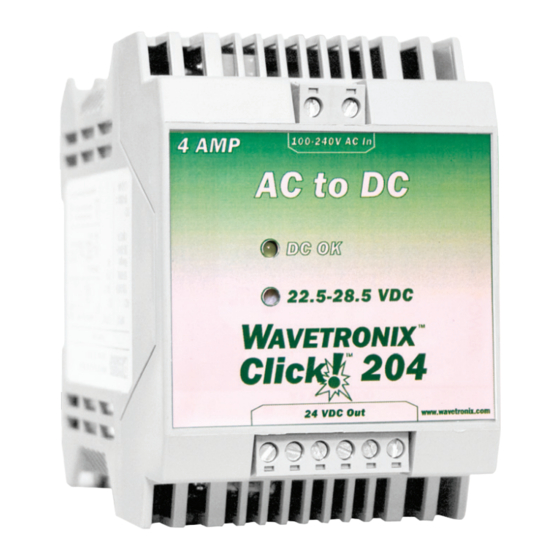Wavetronix Click 204 Installation