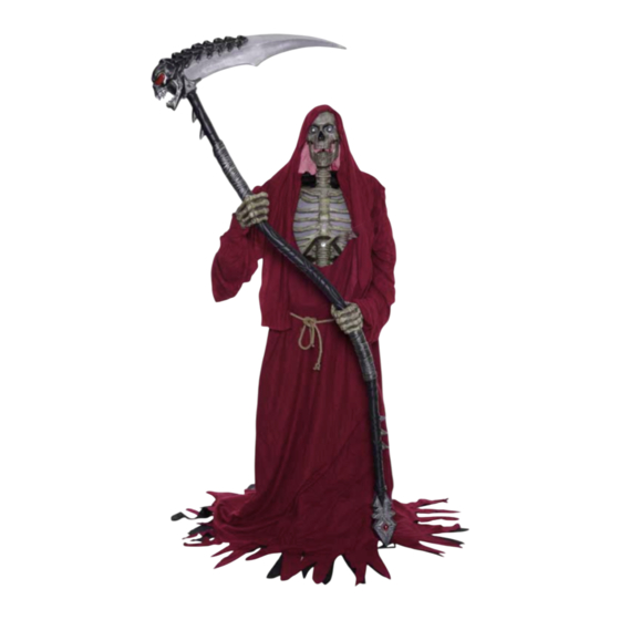 Home Accents Holiday Reaper of Souls 22SV23274 Easy Assembly And Operation Instructions