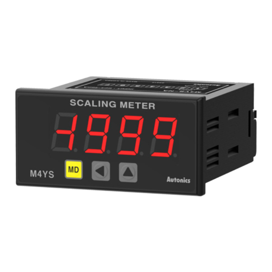 Autonics M4NS Series Product Manual