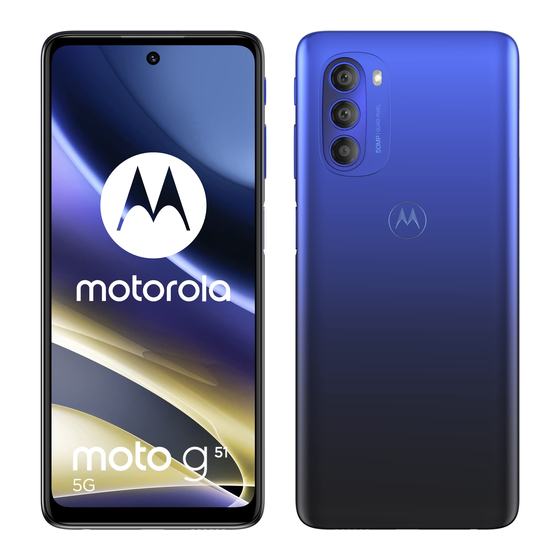 Motorola MOTO G51 5G Manuals | ManualsLib