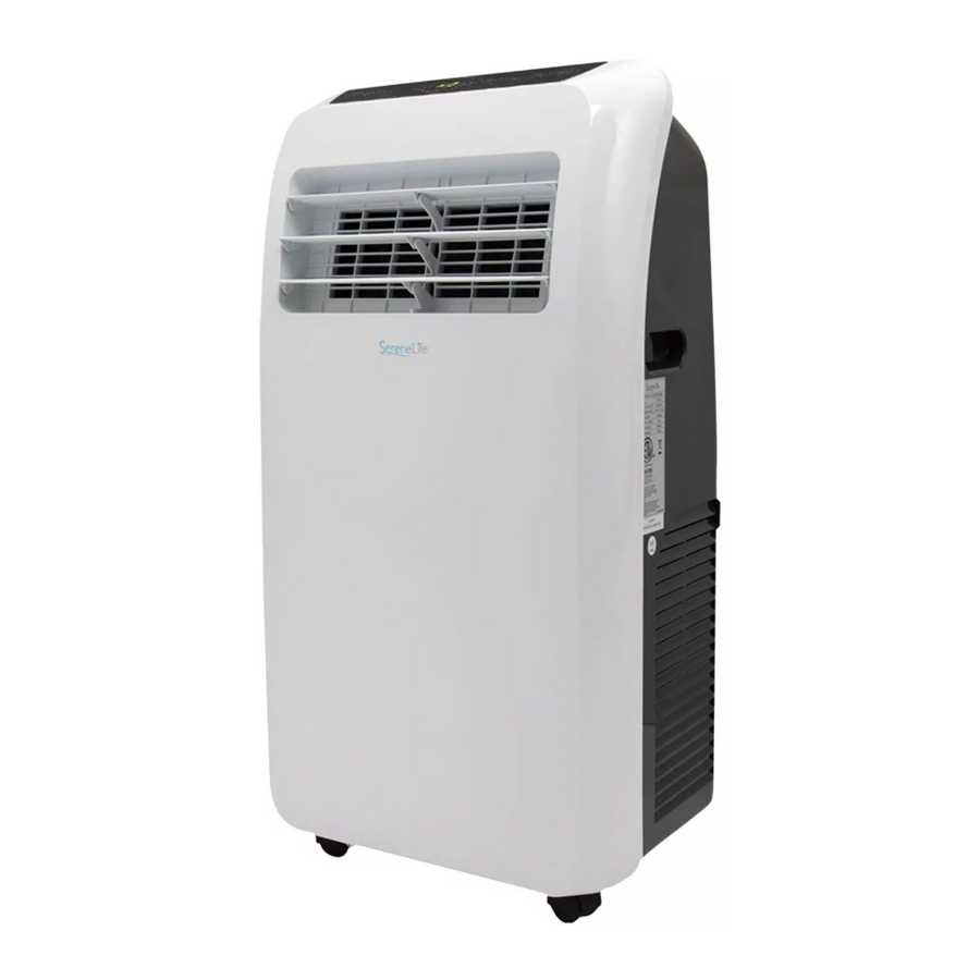 SereneLife SLACHT128 - Portable Air Conditioner and Heater Manual