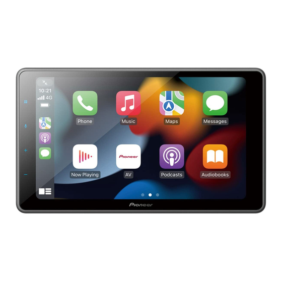Pioneer SPH-EVO950DAB-D8 Installation Manual
