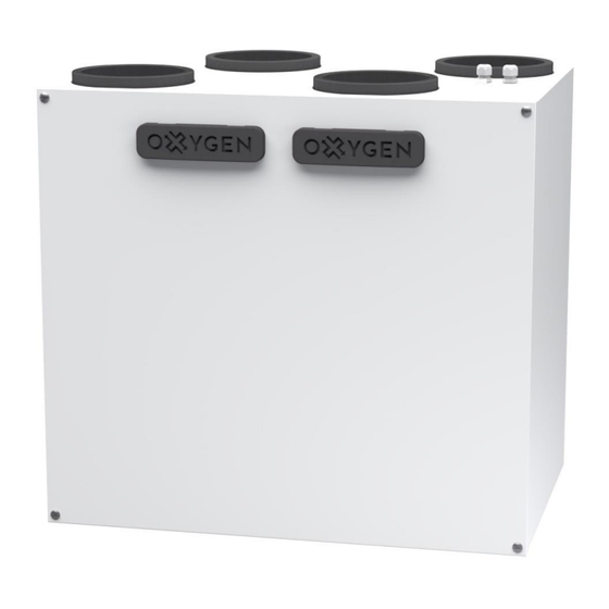 Oxygen X-Air V Series Installation, Operation And Maintenance Manual