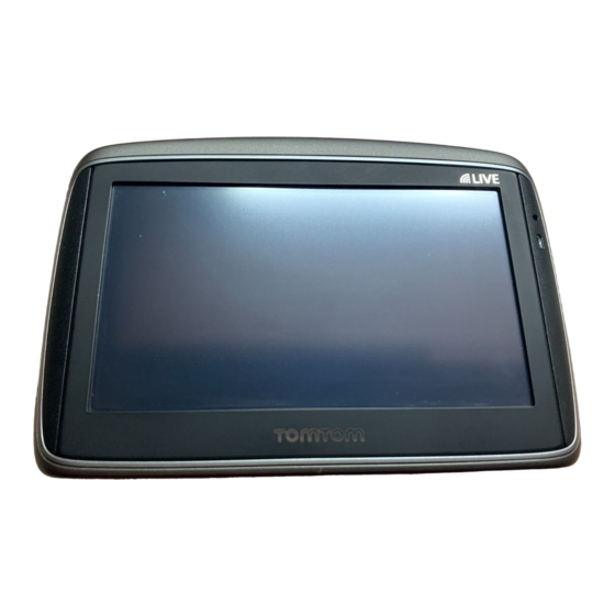 TomTom GO Manual