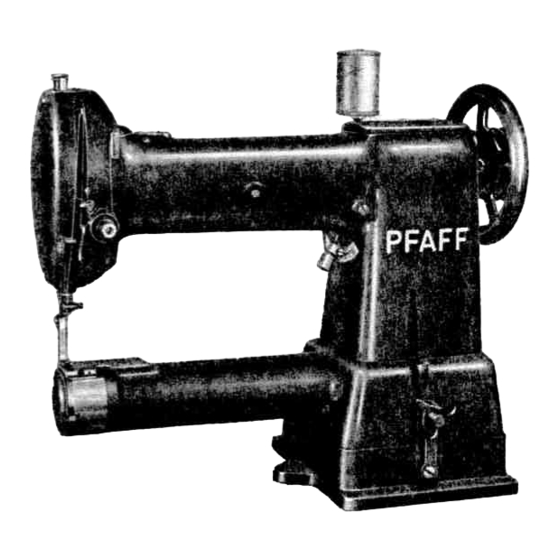 Pfaff 28 Instruction Book